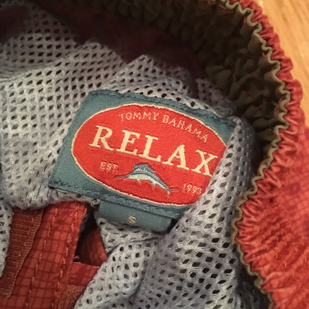 TOMMY BAHAMA Mens Swim Trunks S Small - Picture 3 of 4